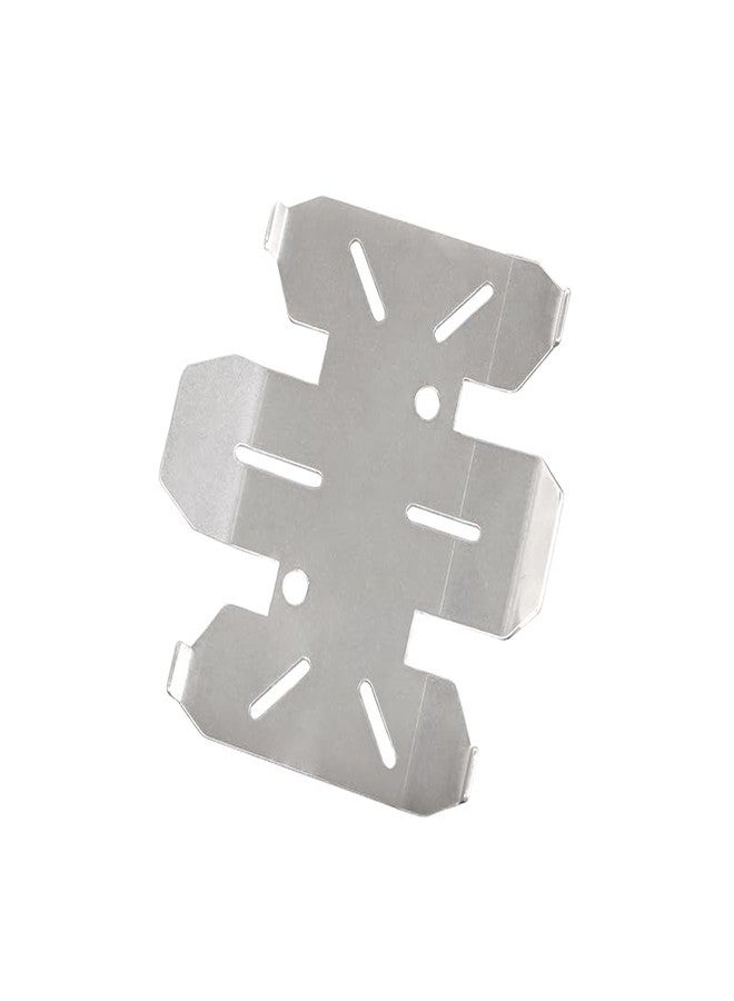 KYX Racing Stainless Steel Chassis Protective Plate Skid Plate Guard Upgrades Parts Accessories for 1/10 RC Crawler Car Axial SCX10 PRO - Image 5